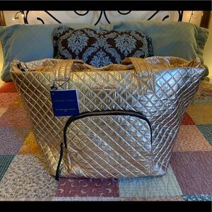 Adrienne Vittadini Rose Gold Tote